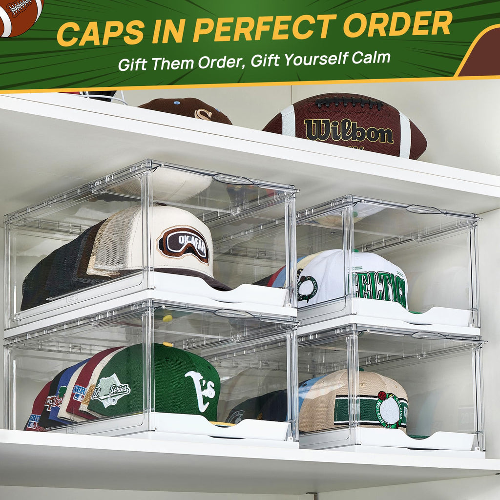 2 Pack Stackable Baseball Caps Organizer B202713