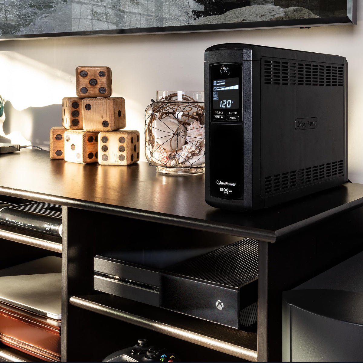 1500VA LCD UPS Battery Backup J1323