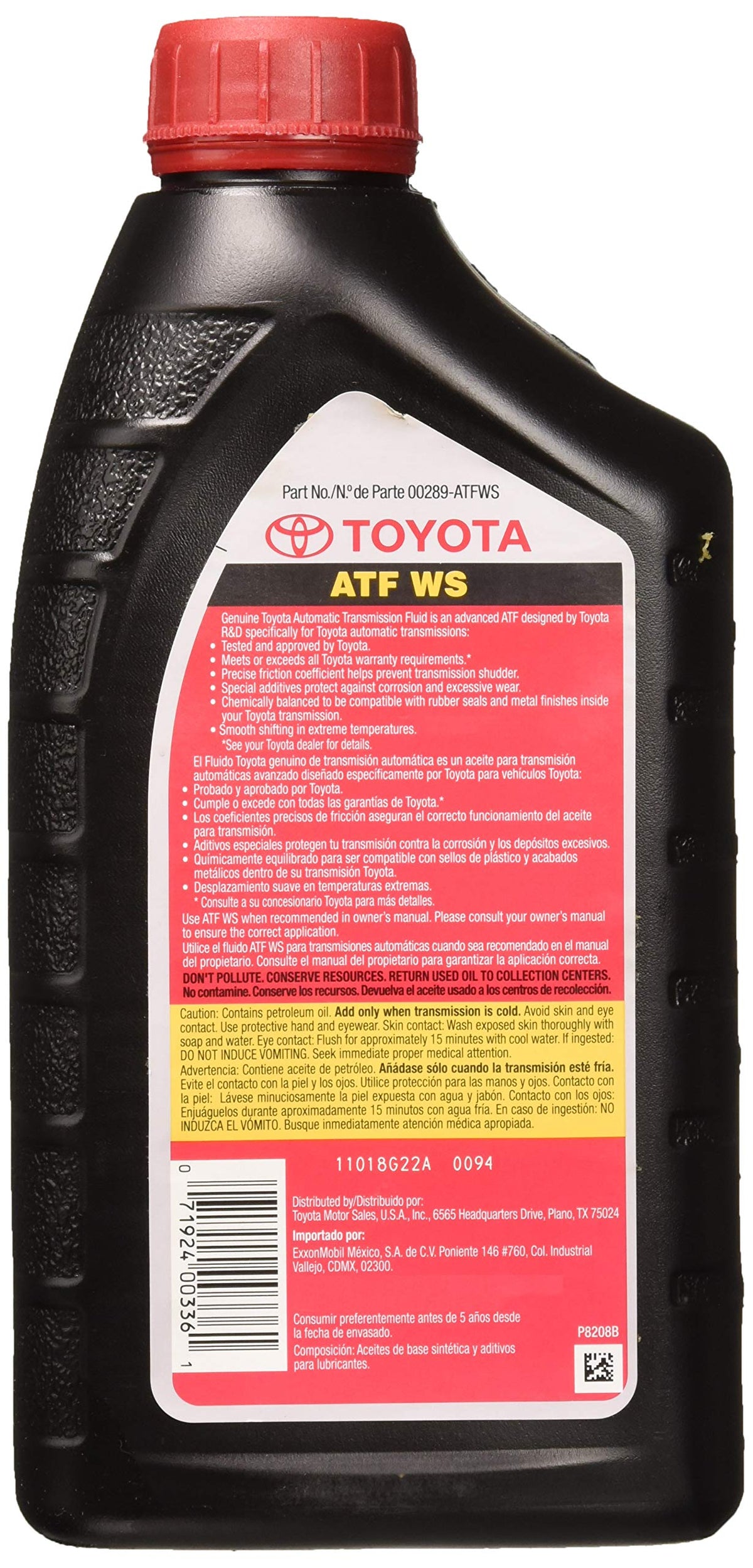 Automatic Transmission Fluid 6 Pack P961