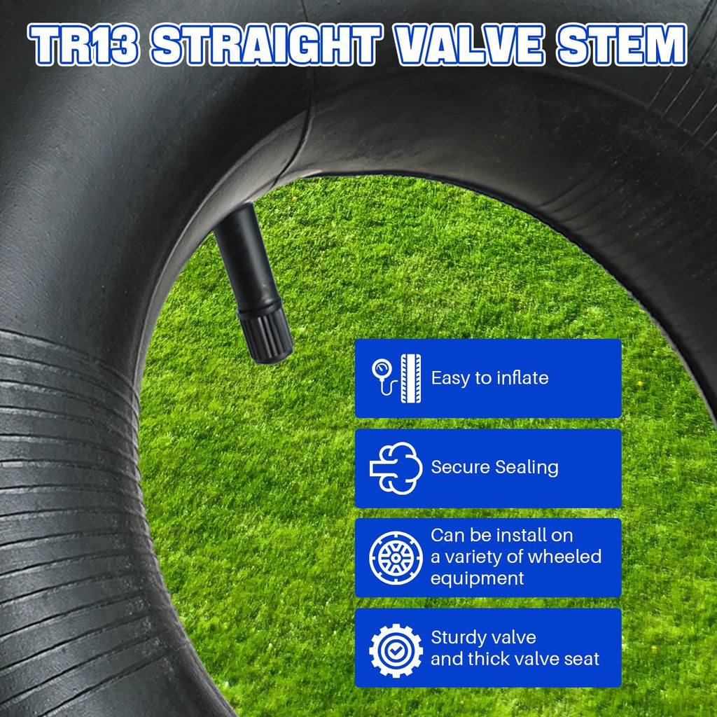 2 Pack 15x6.00-6" Inner Tubes with TR-13 Straight Valve Stem S73511