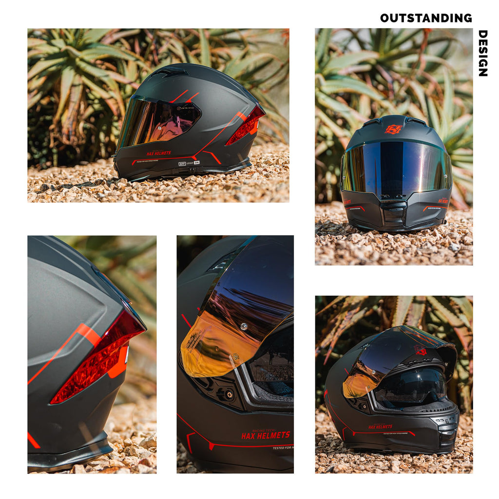 Full Face Motorcycle Helmet DOT & ECE Q7691
