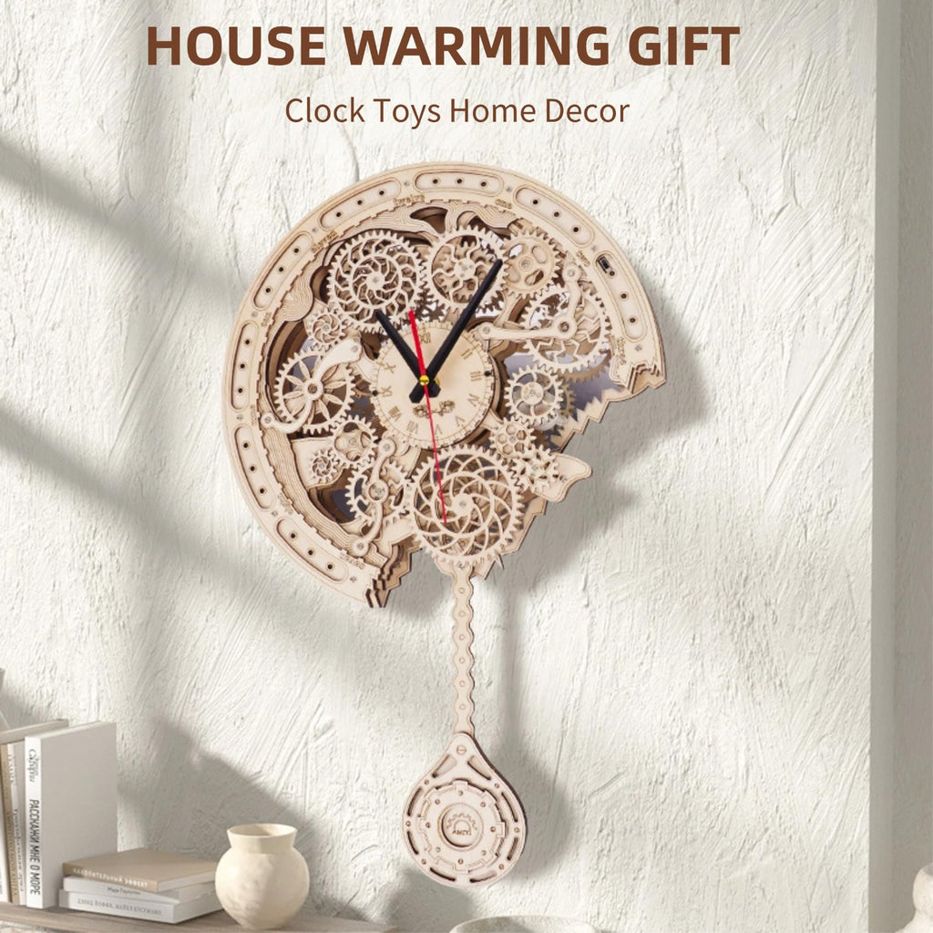 Wooden Puzzle Clock N508305