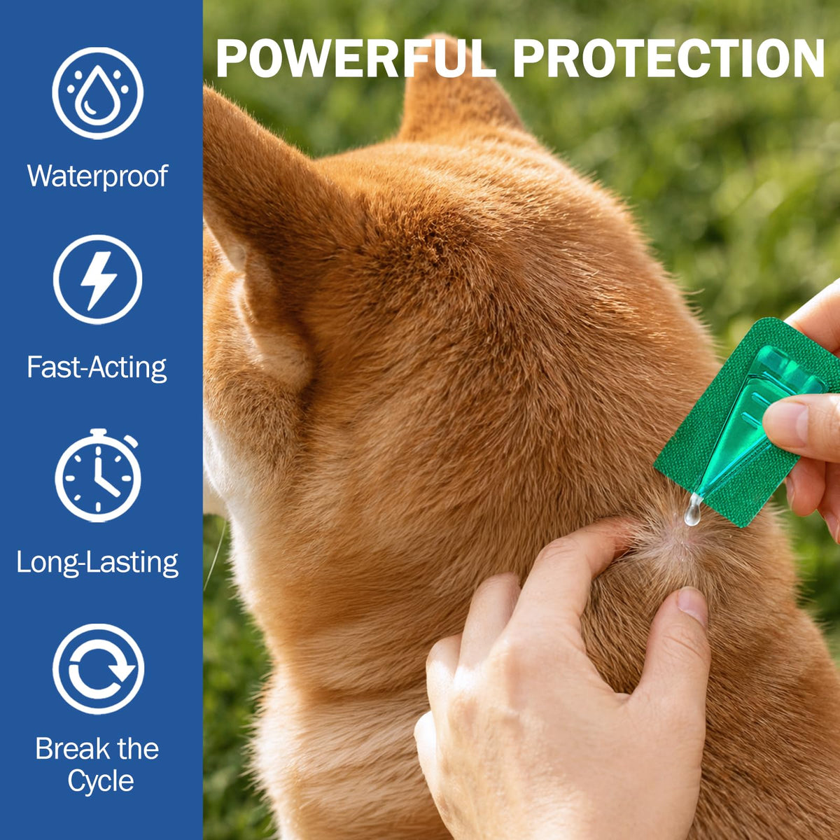 Flea and Tick Prevention for Small and Medium Dogs F680