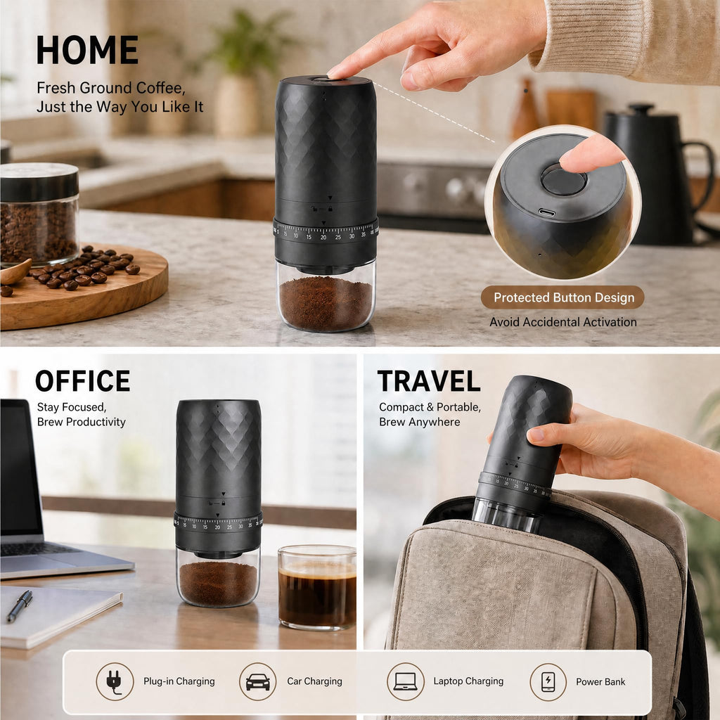 Cordless Burr Coffee Grinder I249