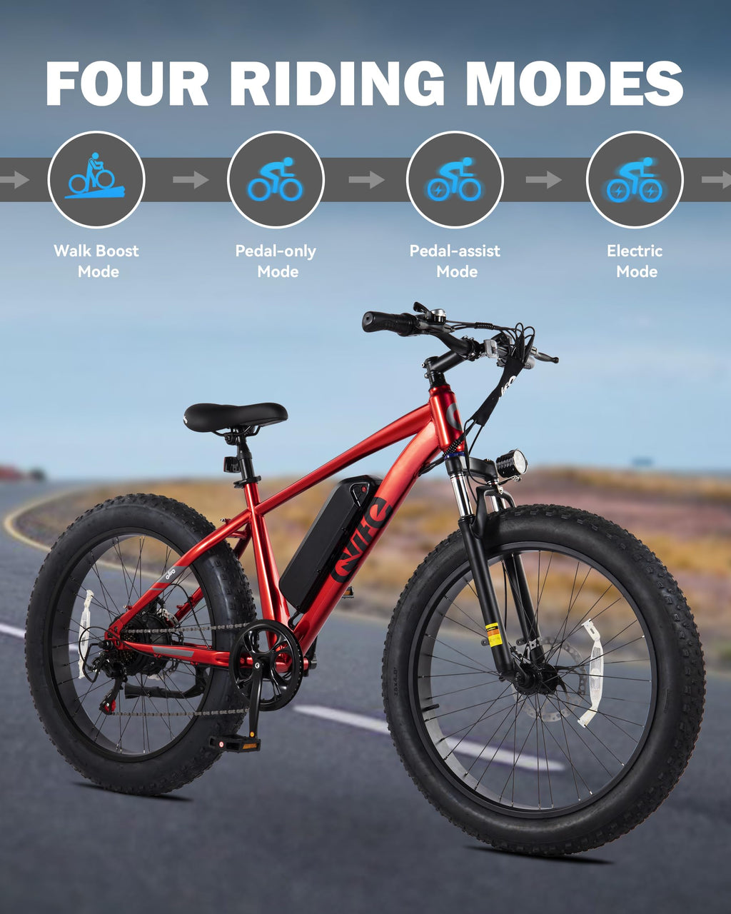 Electric Bike for Adults 1800W 48V 20AH C518