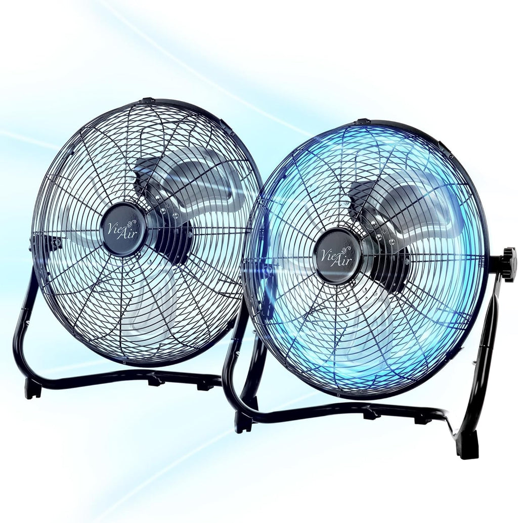20 Inch Tilting 3-Speed Metal Floor Fan K51708