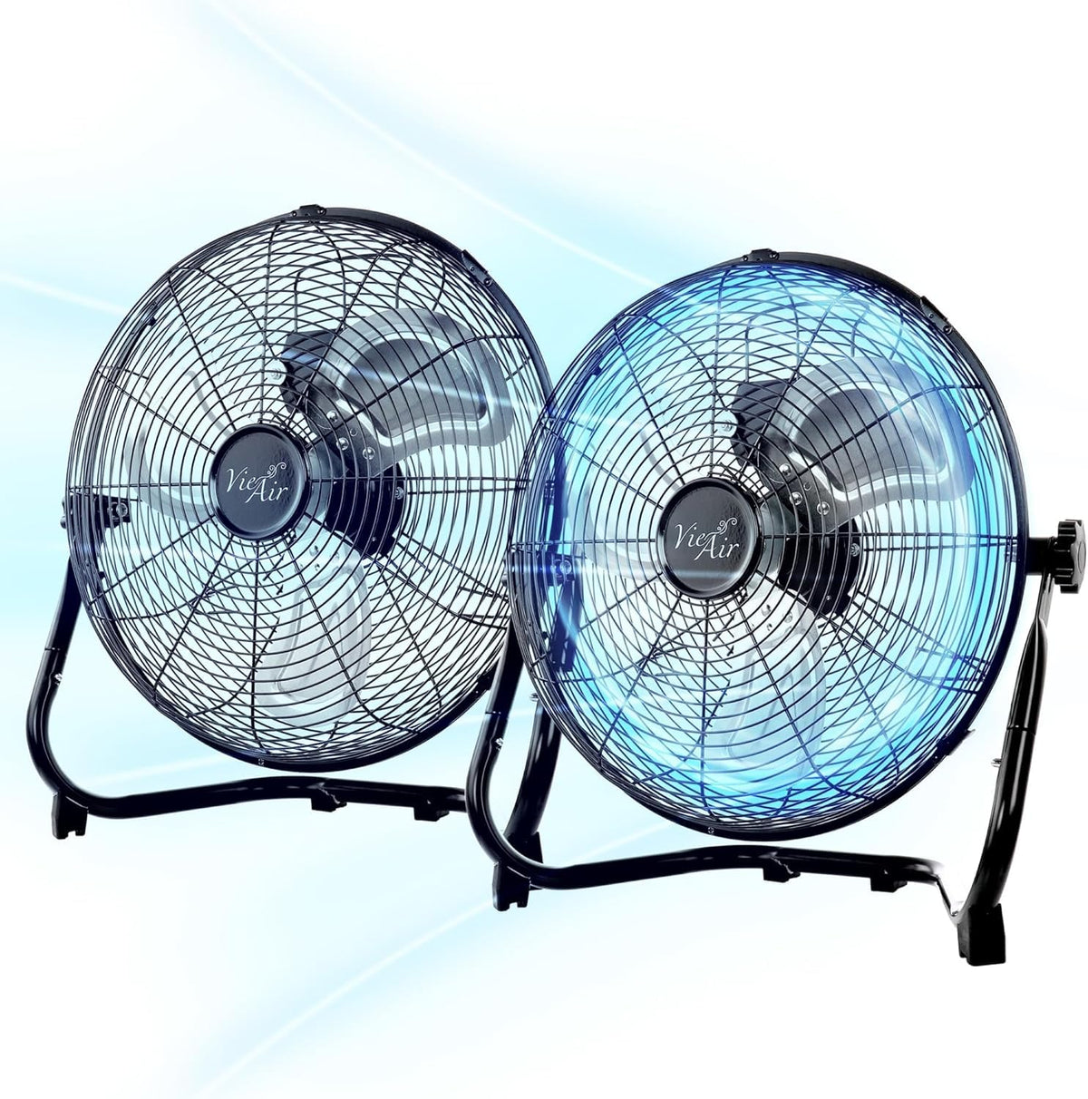 20 Inch Tilting 3-Speed Metal Floor Fan K51708