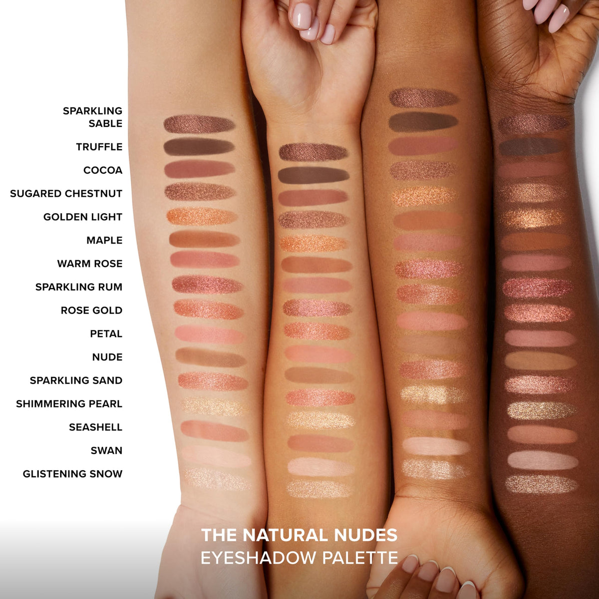 Natural Nudes Eye Shadow Palette D720210