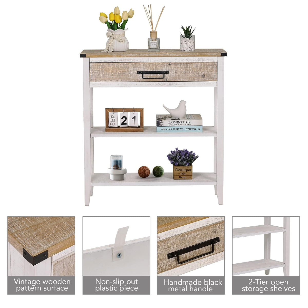 Console Table with Drawer Q553131