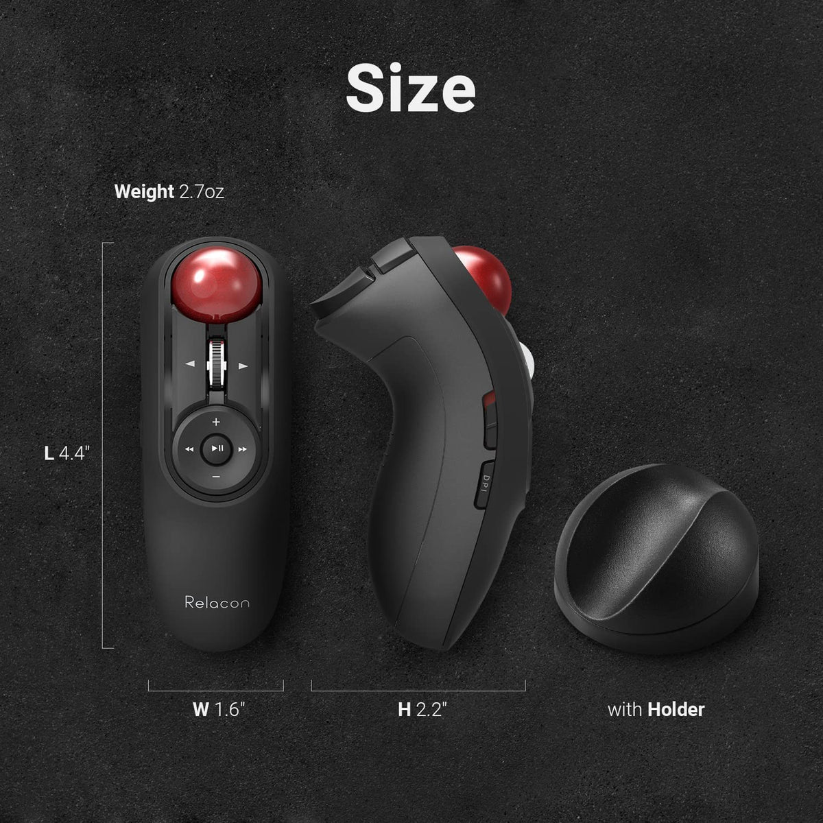 Wireless Handheld Trackball Mouse X14009