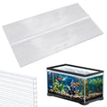 Clear 16 x 8 Inch Aquarium Lids Canopy Set S8112