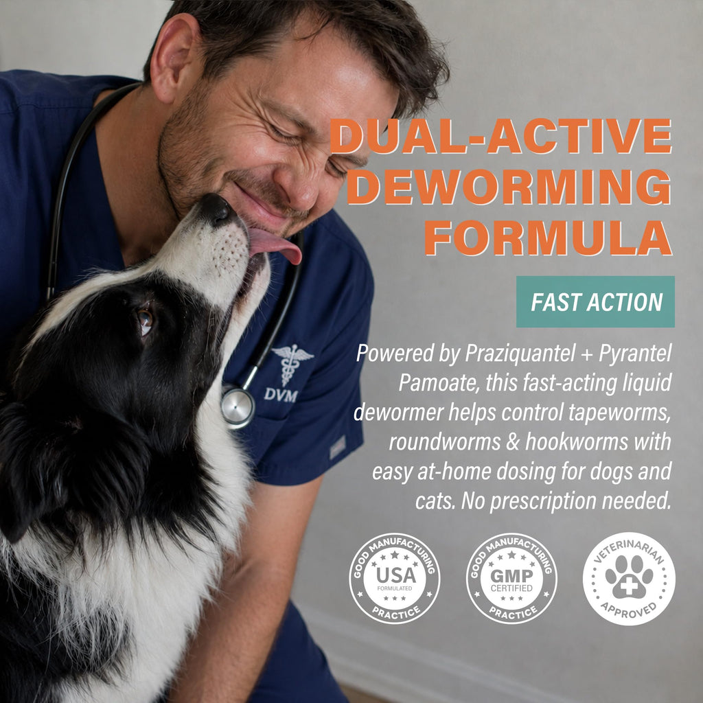 Dewormer for Dogs and Cats 3.38 fl oz M8582