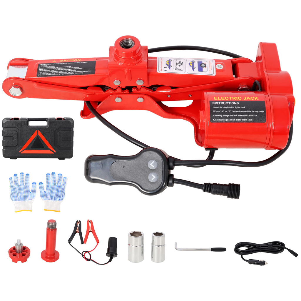3 Ton 12V Electric Scissor Jack Y491