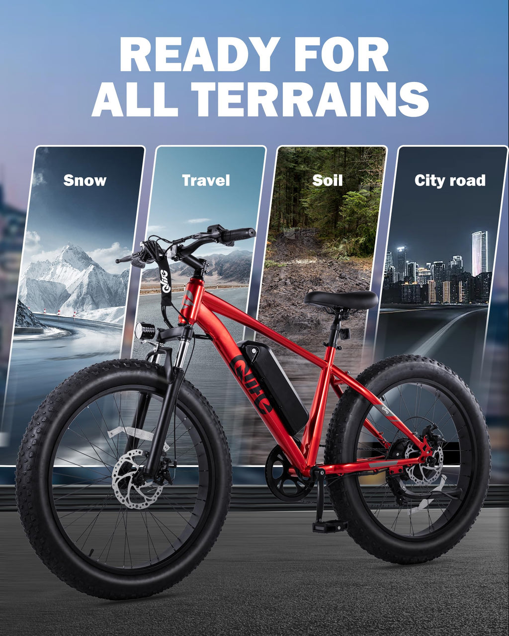 Electric Bike for Adults 1800W 48V 20AH C518
