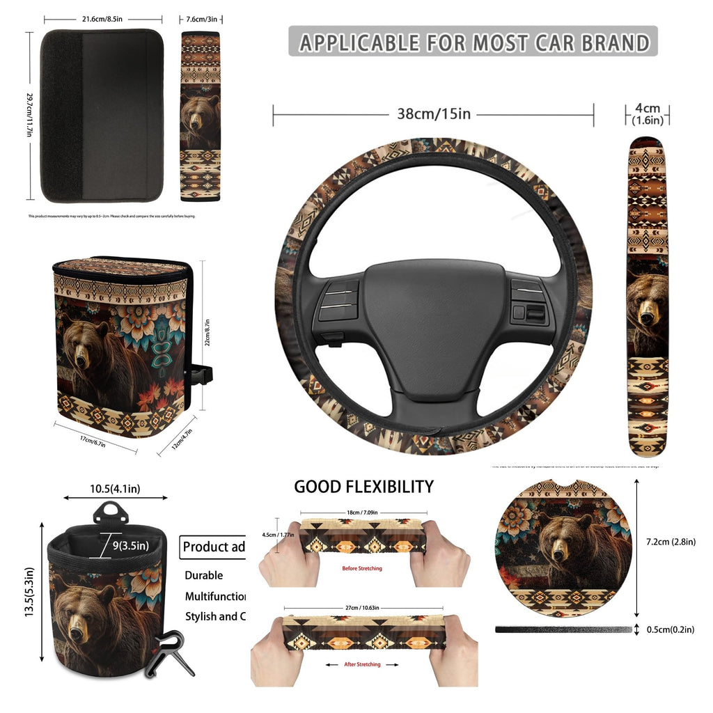 15 Pcs Car Seat Cover Set X838