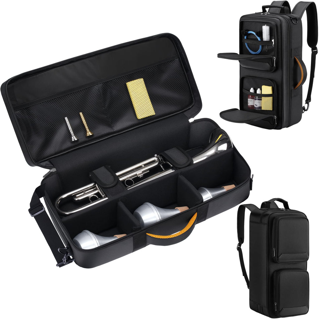 Padded Trumpet Gig Bag with Multi-Pocket A81064
