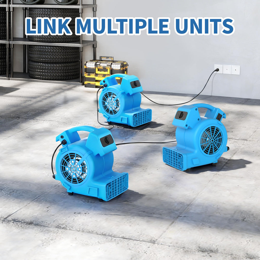 500 CFM High Velocity Floor Dryer J687