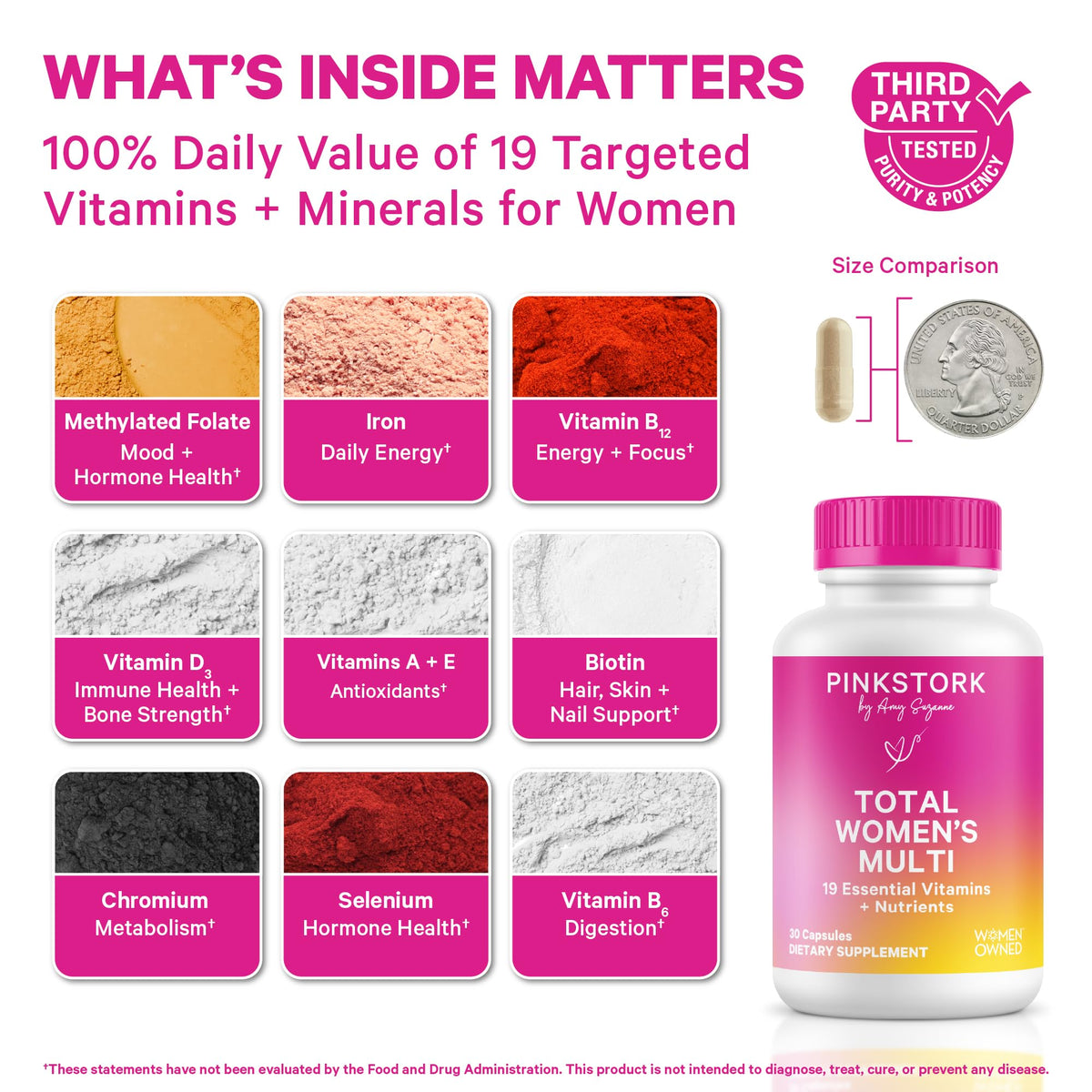 Women's Multivitamin 30 Capsules T66755