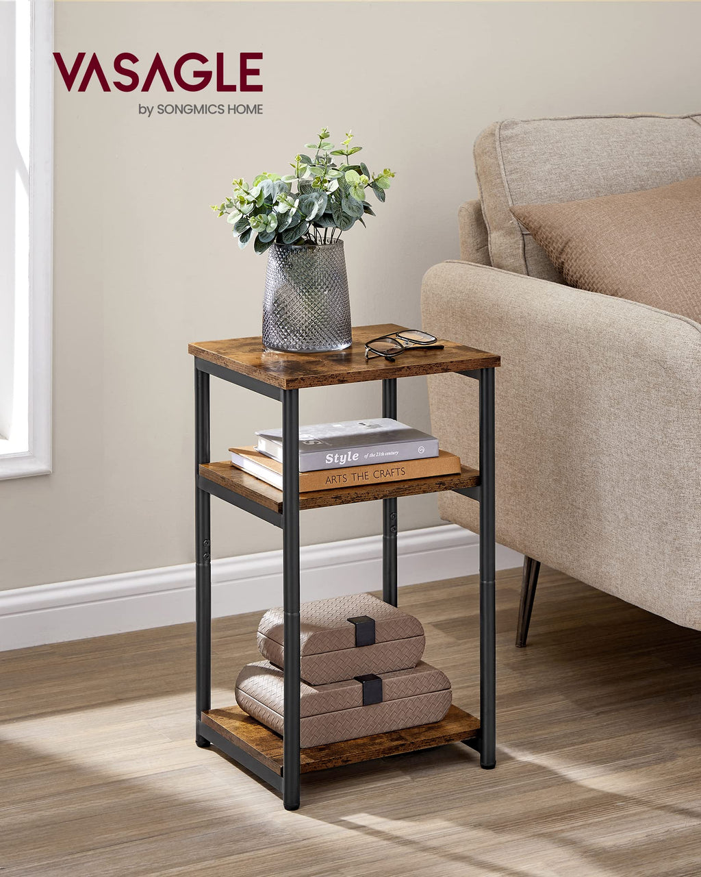 Small Steel Side Table T941601