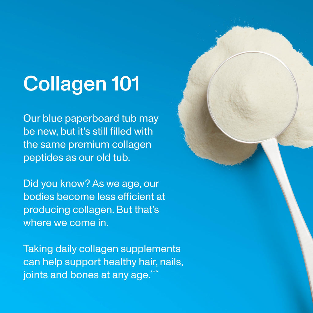 Grass Fed Collagen Peptides Powder, Unflavored, 20oz U8339