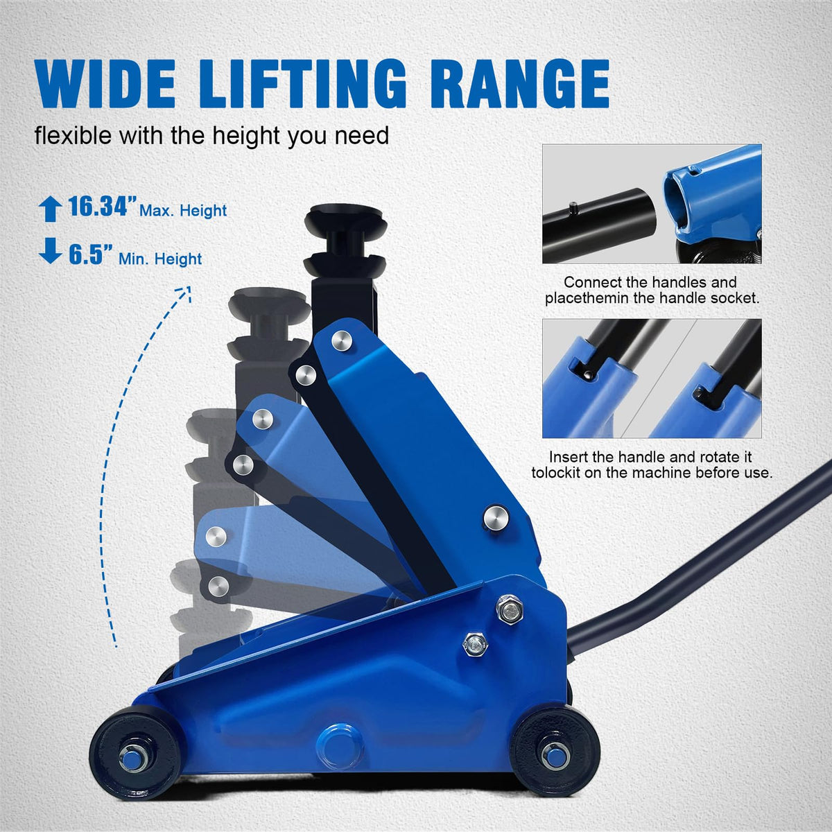 2.5 Ton Hydraulic Floor Jack U52477