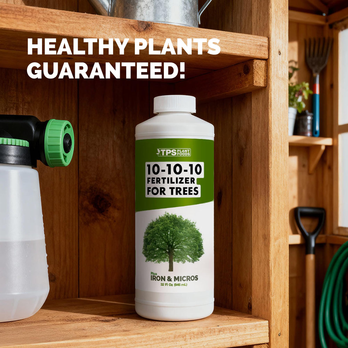 10-10-10 Fertilizer with Iron & Micros, 1 Gal D28245