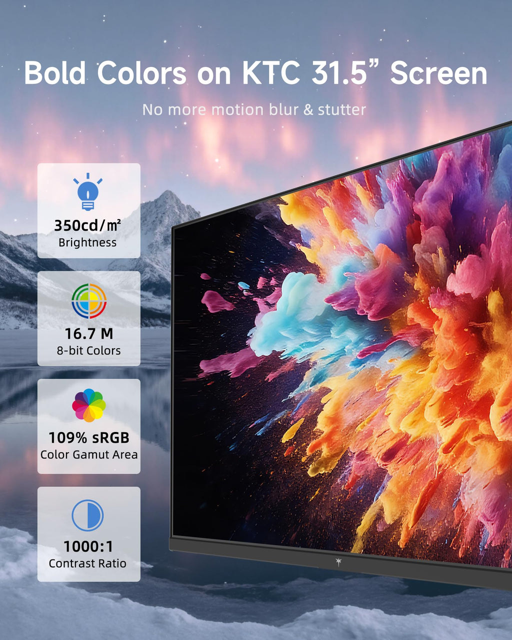 32 Inch 2K QHD 120Hz IPS Computer Monitor L53756