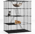 Large 4-Tier Metal Wire Cat Cage M884408
