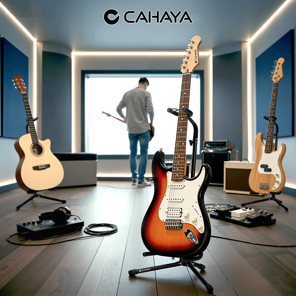 Adjustable Folding Metal Guitar Stand D456