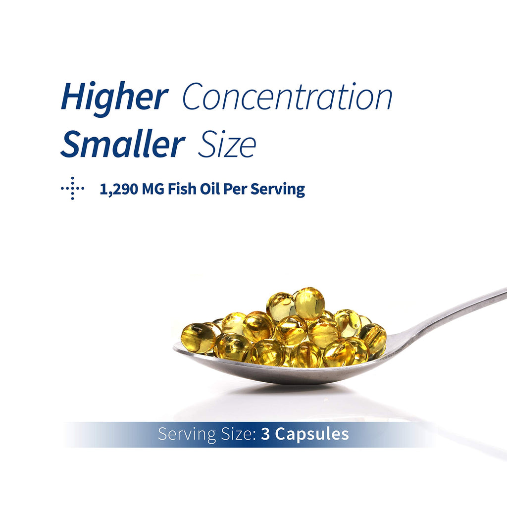 Mini Omega 3 Fish Oil 1290 mg Softgels N289650