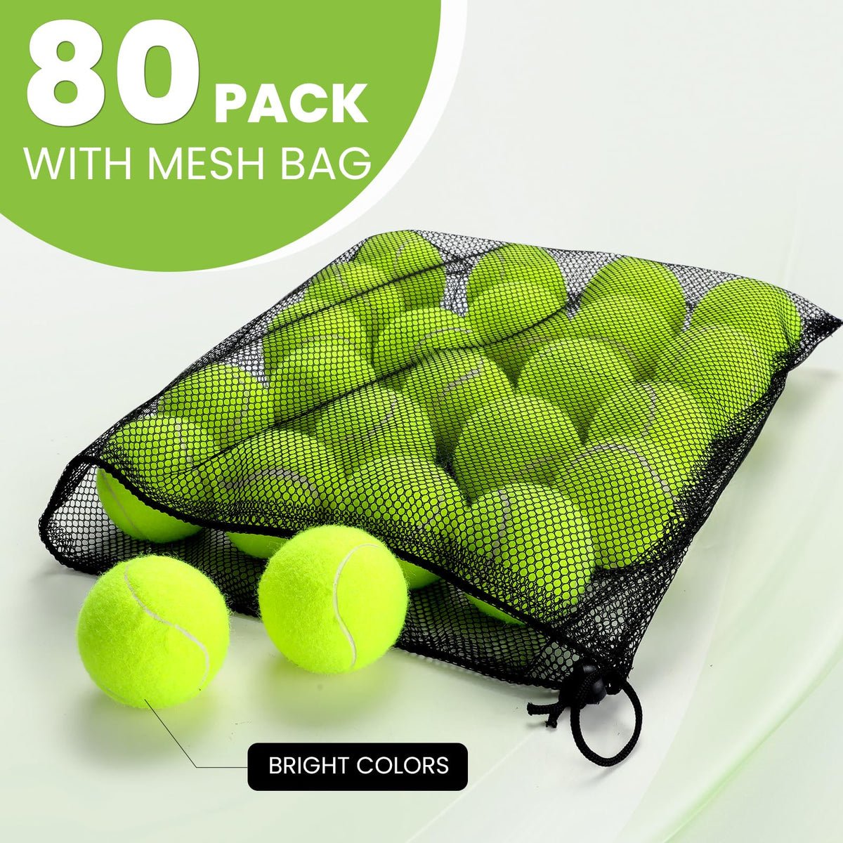 Tennis Ball 6/12/24/36/40/80 Pack Training Balls K178