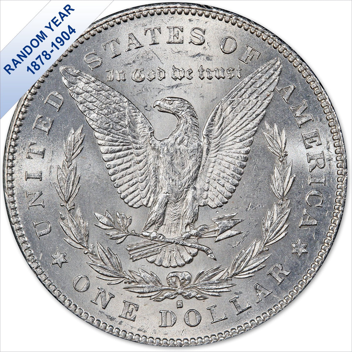 Morgan Silver Dollar Brilliant Uncirculated A13950