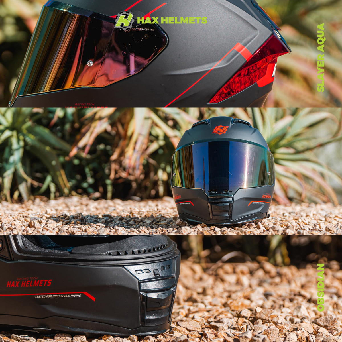 Full Face Motorcycle Helmet DOT & ECE Q7691