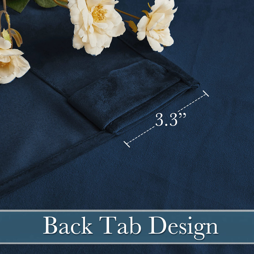Velvet Curtains 84 inches C6913