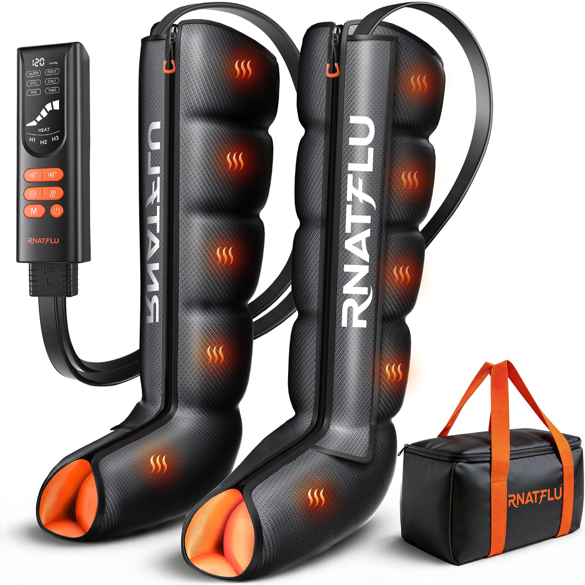 Air Compression Leg Massager with Heat W925
